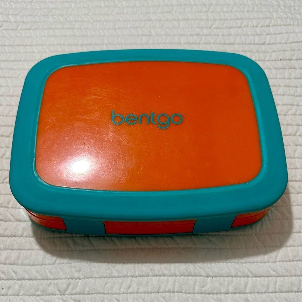 Bentgo Orange and Blue Food Storage Container